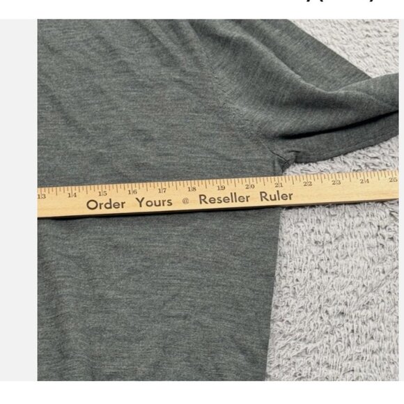 SUITSUPPLY Sweater Mens Large Merino Wool Crew Neck Gray - Picture 7 of 7